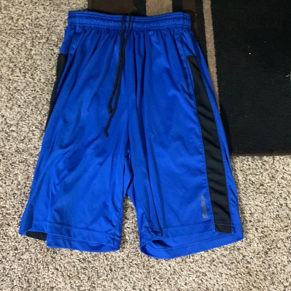 Blue reebok never worn shorts